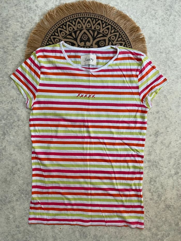 T-shirt rayé School Rag