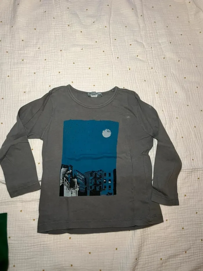 Lot de quatre tee shirt Bonpoint 3 ans - photo numéro 2