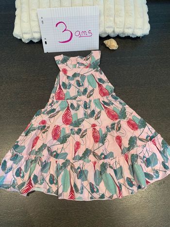 Robe sans manches taille 3 ans