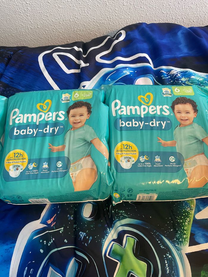 Pampers taille 6