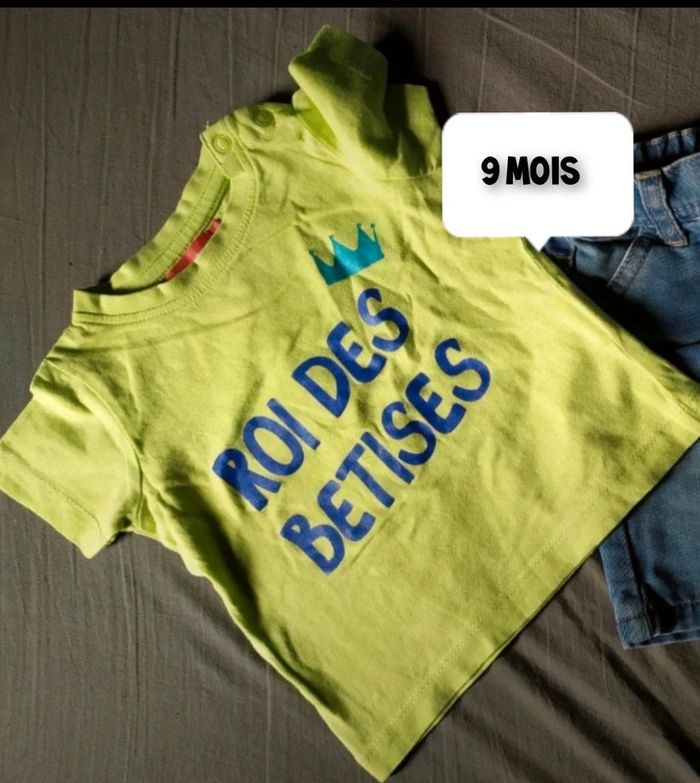 T-shirt roi des bêtises