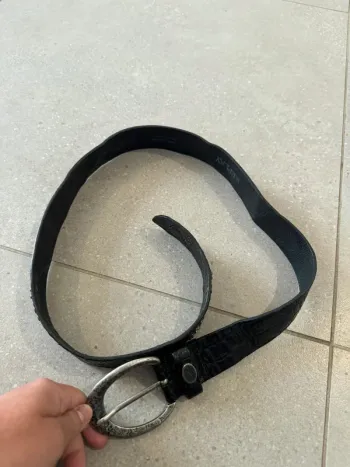 Ceinture en cuir Replay, bon état, 100cm de longueur