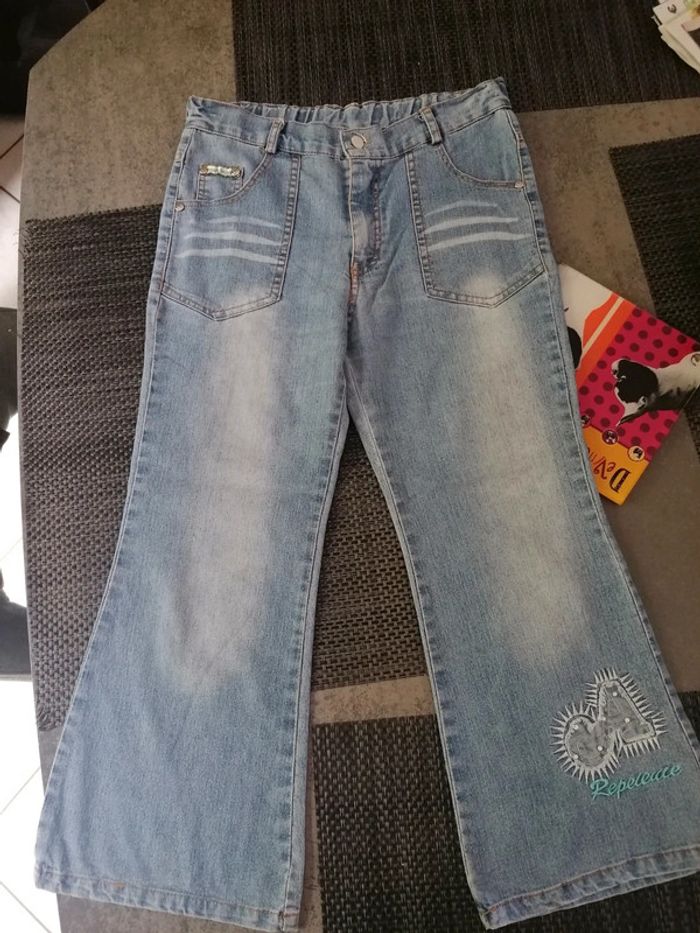 Pantacourt jean fin Peakbrand tbe 16 ans