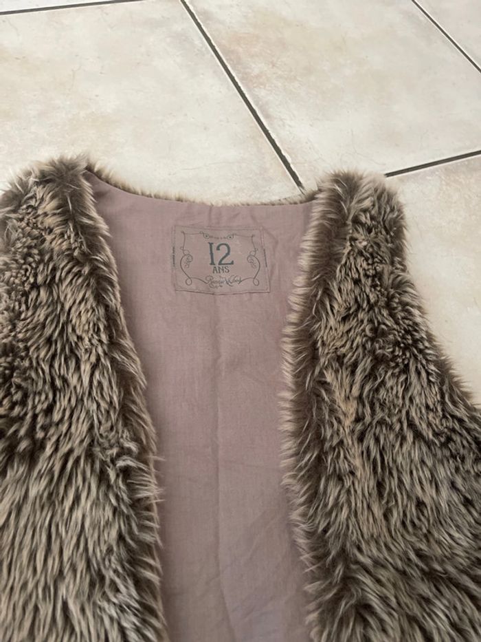 Gilet en fausse fourrure - photo numéro 2