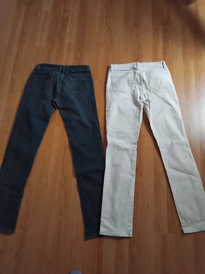 Lot de 2 pantalons droit - photo numéro 2