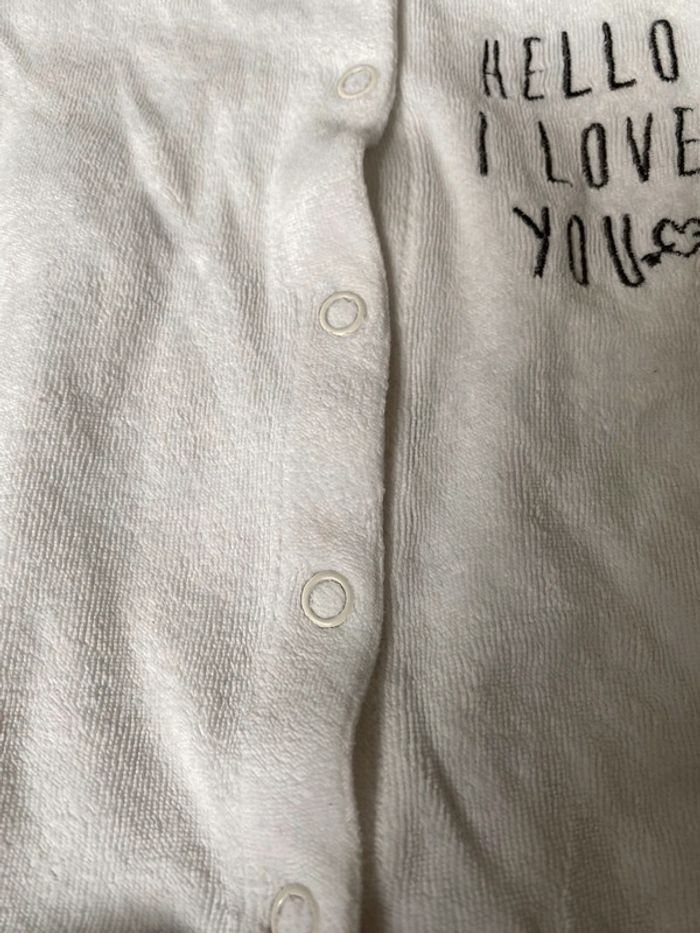 Pyjama I love You 1 mois - photo numéro 3
