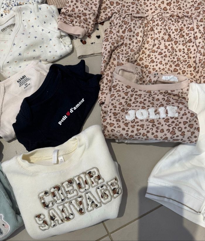 Lot vêtements bébé fille - Taille 3 mois - photo numéro 9