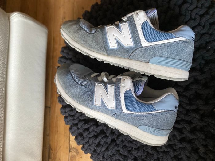 Baskets bleu 574 New Balance 38 enfant - photo numéro 6