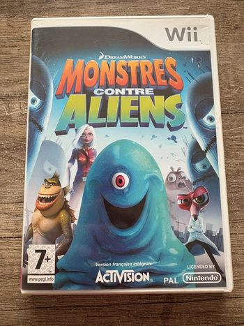 Monstres contre aliens nintendo wii