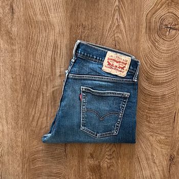 Jean/pantalon bleu Levi's 514 pour homme, taille W 34 L 30 (44 taille française)