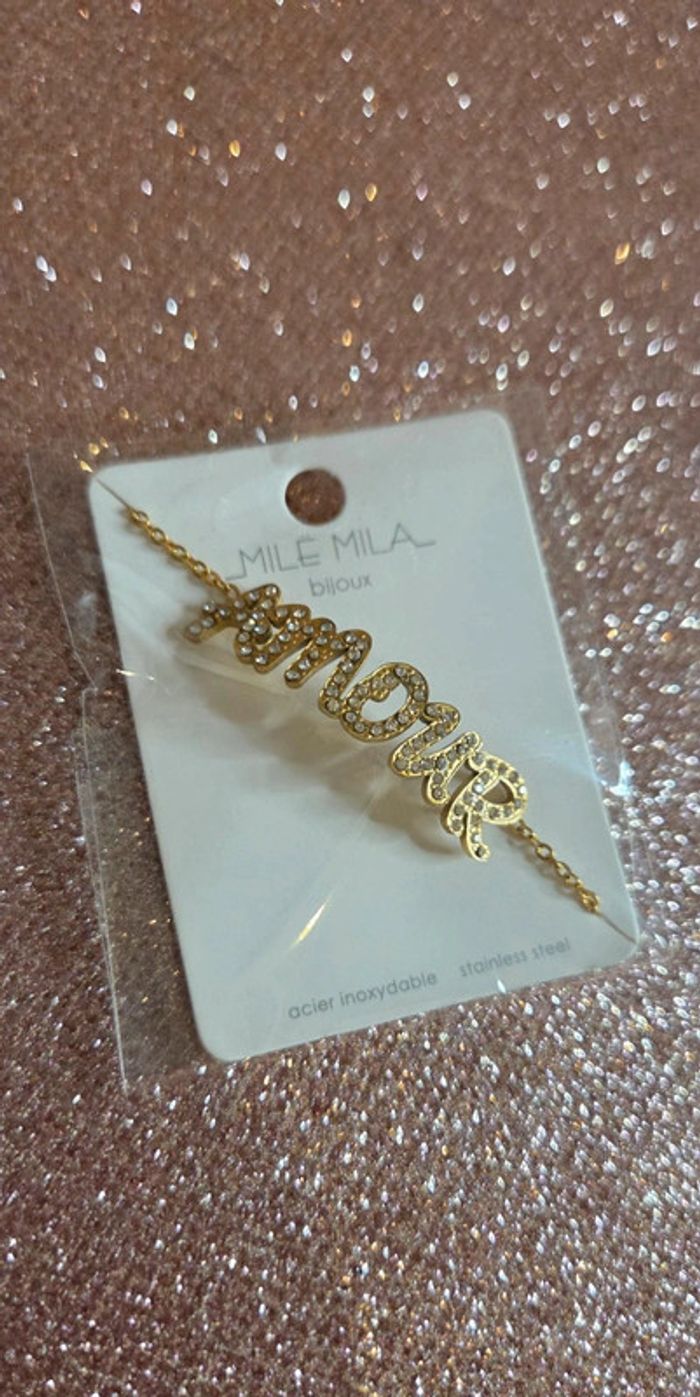 Bracelet amour de Milë Mila neuf - photo numéro 2
