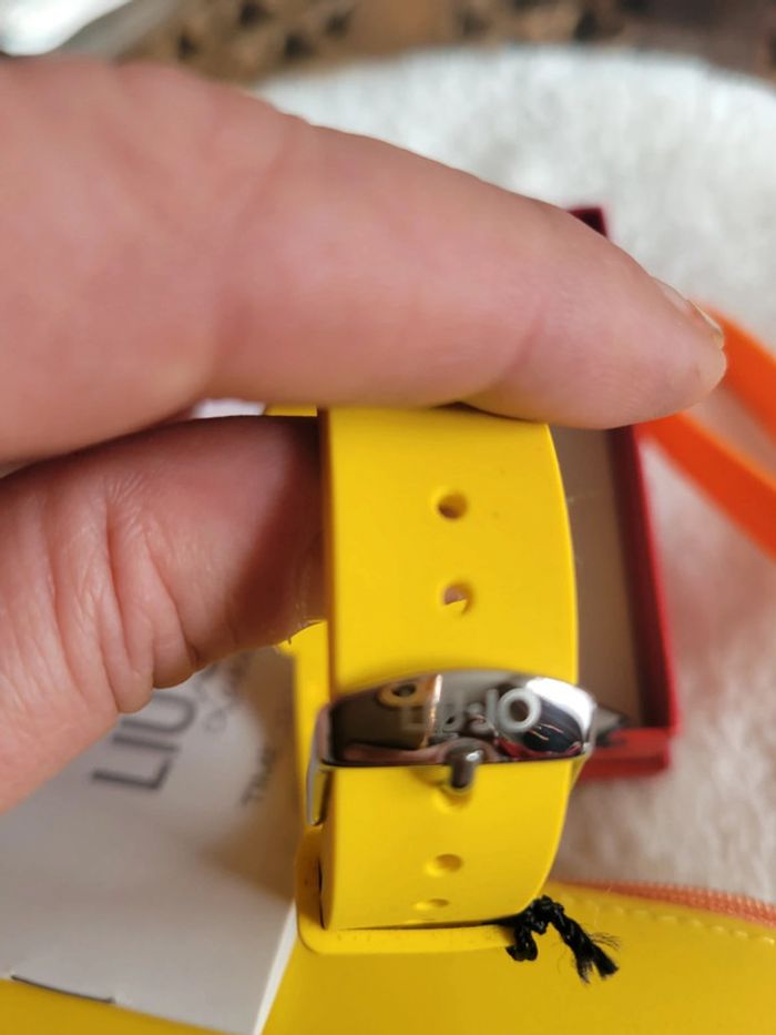 Montre liu jo luxury jaune TLJ277 - photo numéro 6