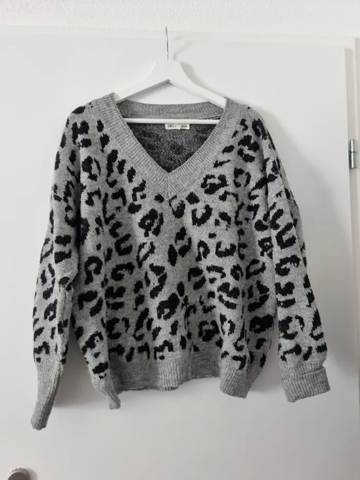 Pull motif léopard