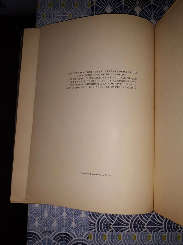 Livre d'Art Le Greco - photo numéro 4