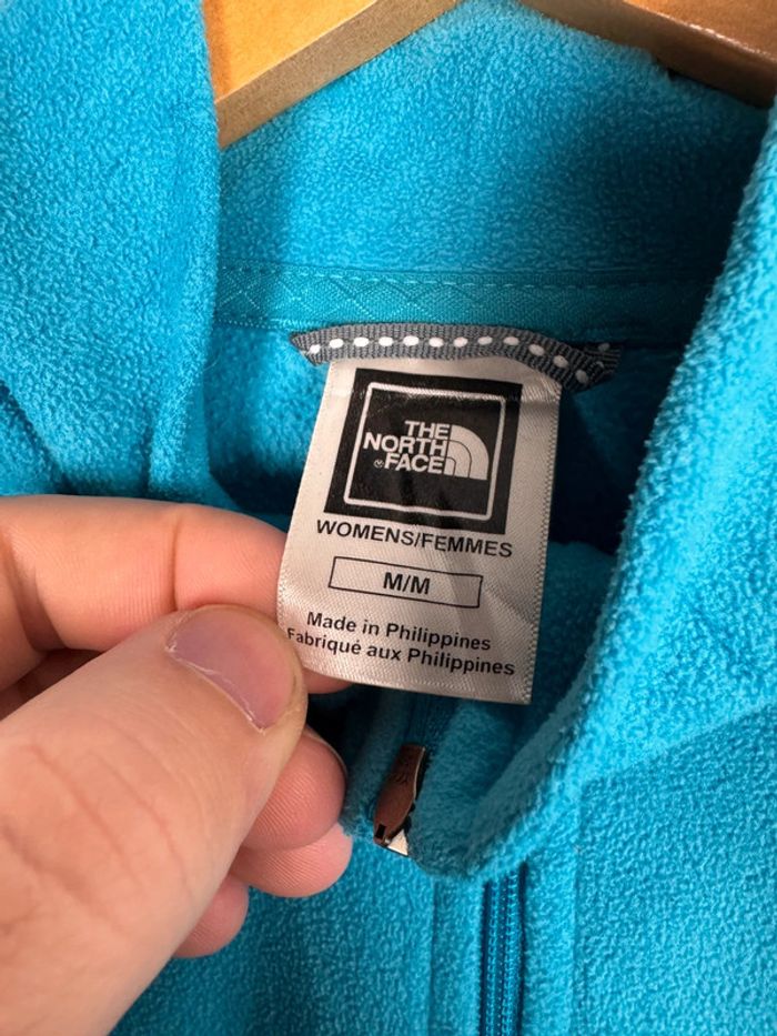 Polaire bleu The North Face taille M - photo numéro 7