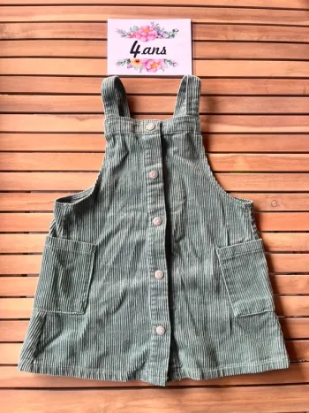 Robe velours côtelé Zara 4 ans