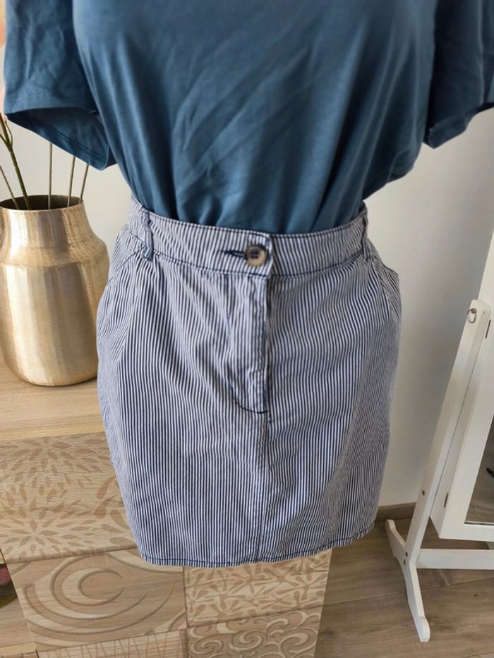 Jupe été rayée Etam