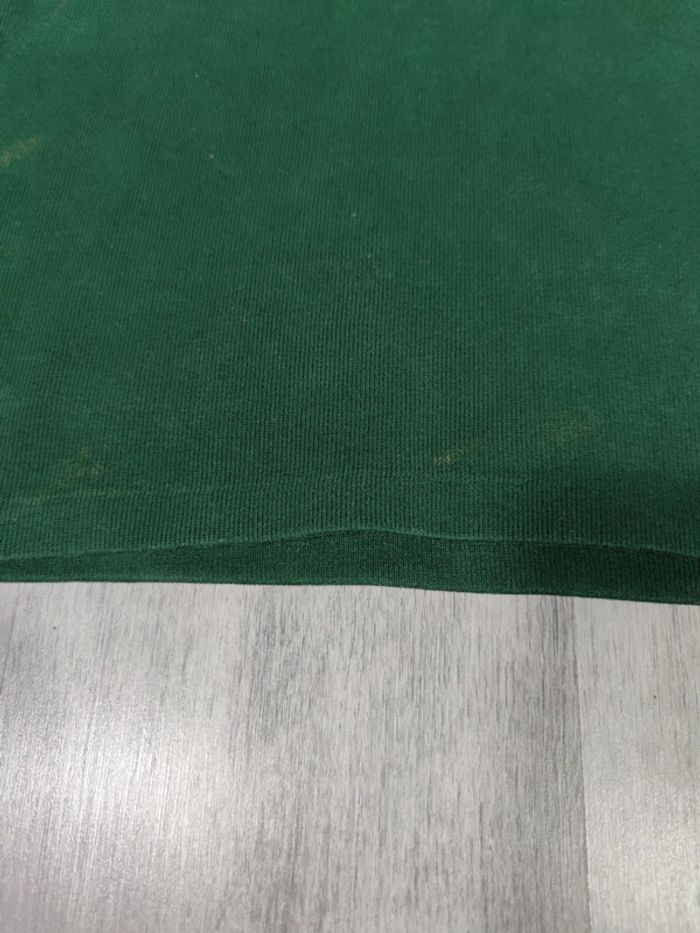 Pull Half Zip 1/4 Zip Col Camionneur Ralph Lauren Vert Logo Brodé Violet Taille 2XL Homme - photo numéro 14