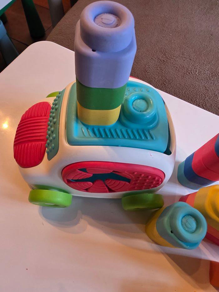 Cubes souples et voiture clementoni - photo numéro 5