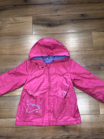 Manteau parka rose fille 🌺 taille 6 ans