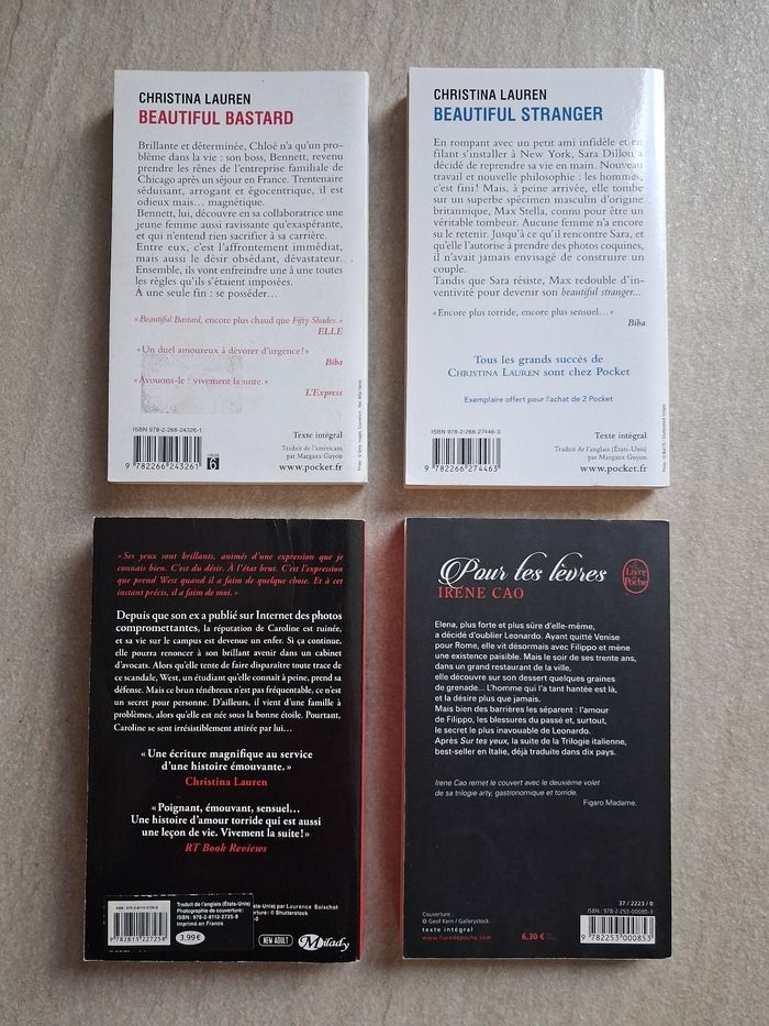 Lot 4 romans New Romance - Christina Lauren - photo numéro 2