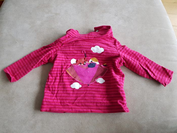 t-shirt m. longues chaud 3 mois dpam tbe