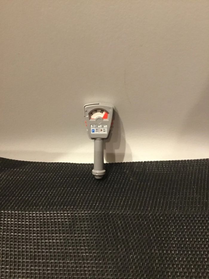 Playmobil borne parcmètre horodateur vintage pièces détachées 3988