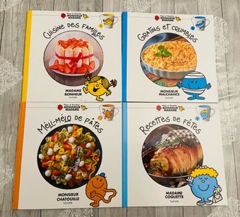 Lot livres recette famille enfant monsieur madame