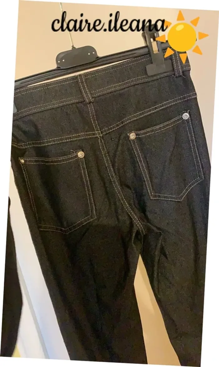 🛑Legging imitation jeans 🛑t36 - photo numéro 3