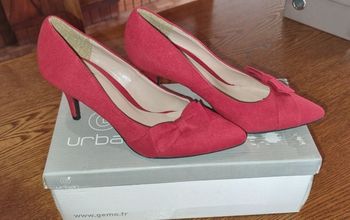 Escarpin rouge neuf taille 36