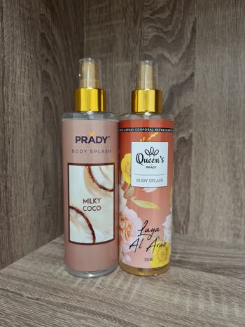 Lot de 2 brumes queen's by prady 250ml parfum femme