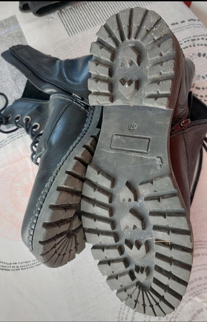 Bottines  noire 37 - photo numéro 6