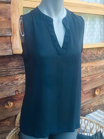 Top col V sans manches Amisu XS