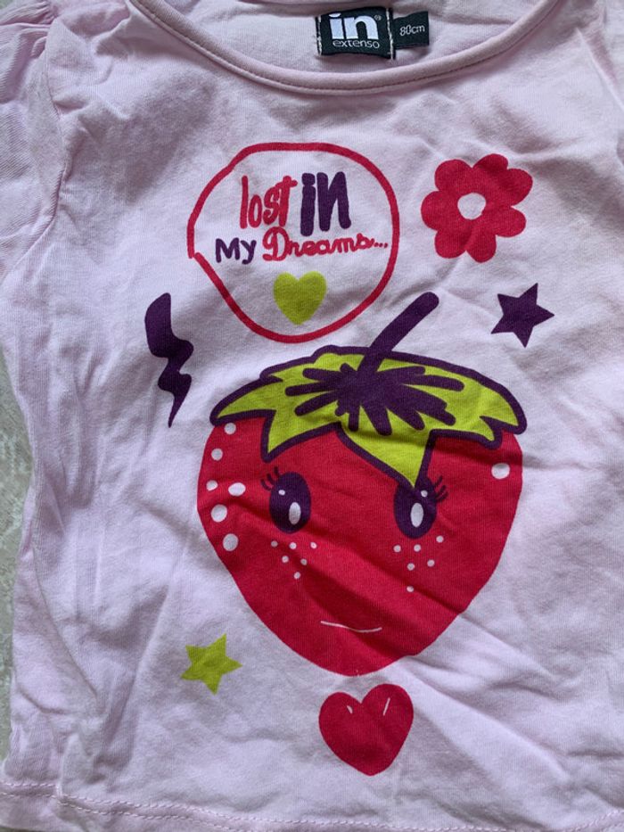 Lot t shirts 12 mois - photo numéro 2