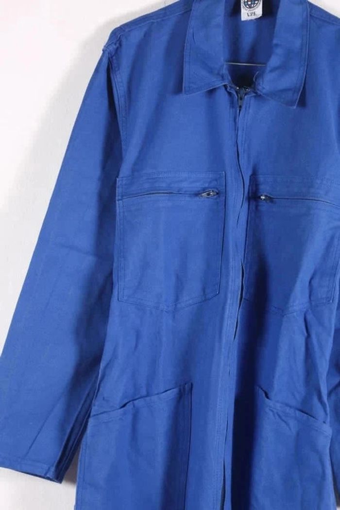 Combinaison complète de travail worker vintage en coton brut mixte (#23600) - photo numéro 5