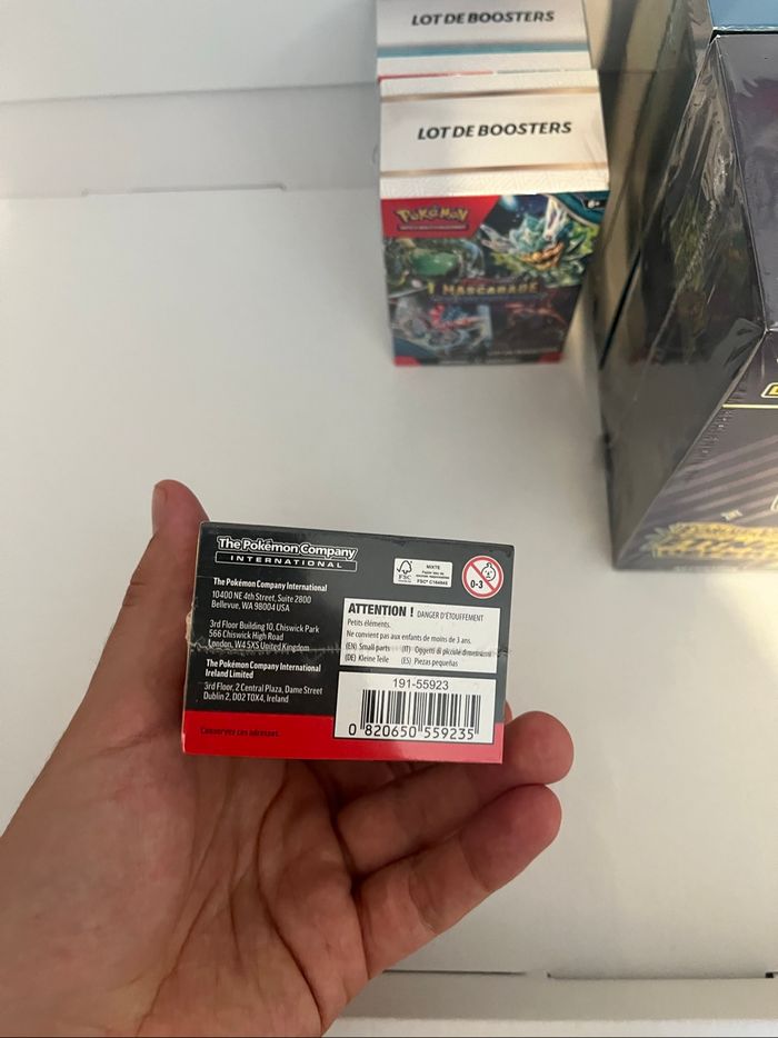 Pokémon Bundle 6boosters ev8 FR - photo numéro 6