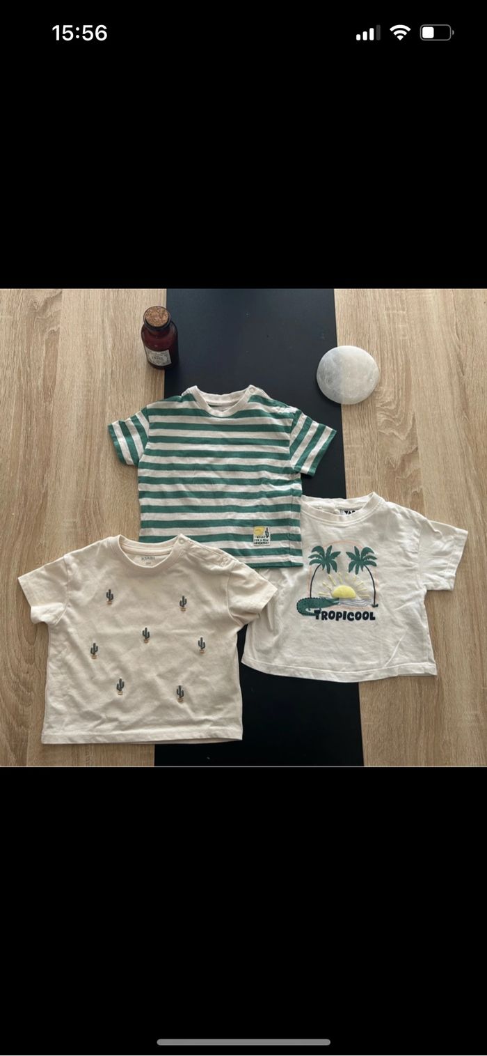 Lot de tee-shirts
