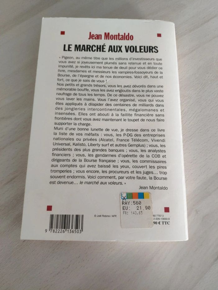 Livre le marché aux voleurs Montaldo - photo numéro 5
