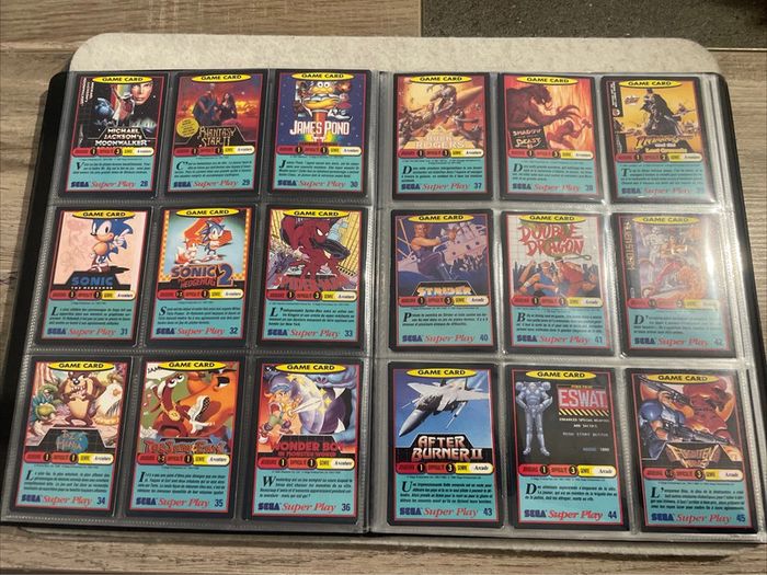 Collection Fullset Panini Sega Super Play Version Française TBE (120/120) Rare - photo numéro 3