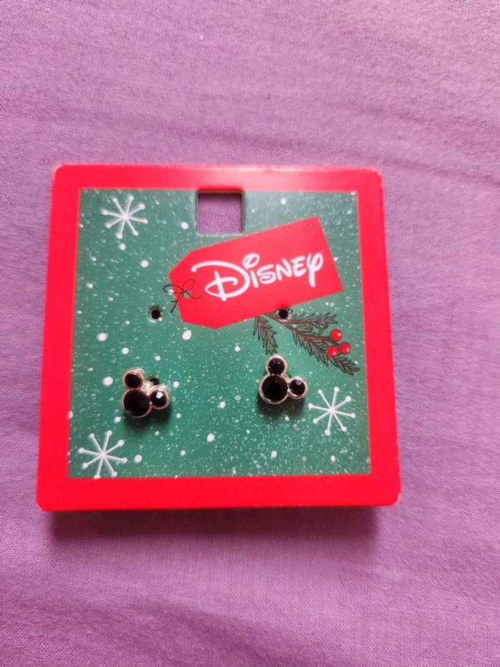 Boucles d'oreilles Mickey