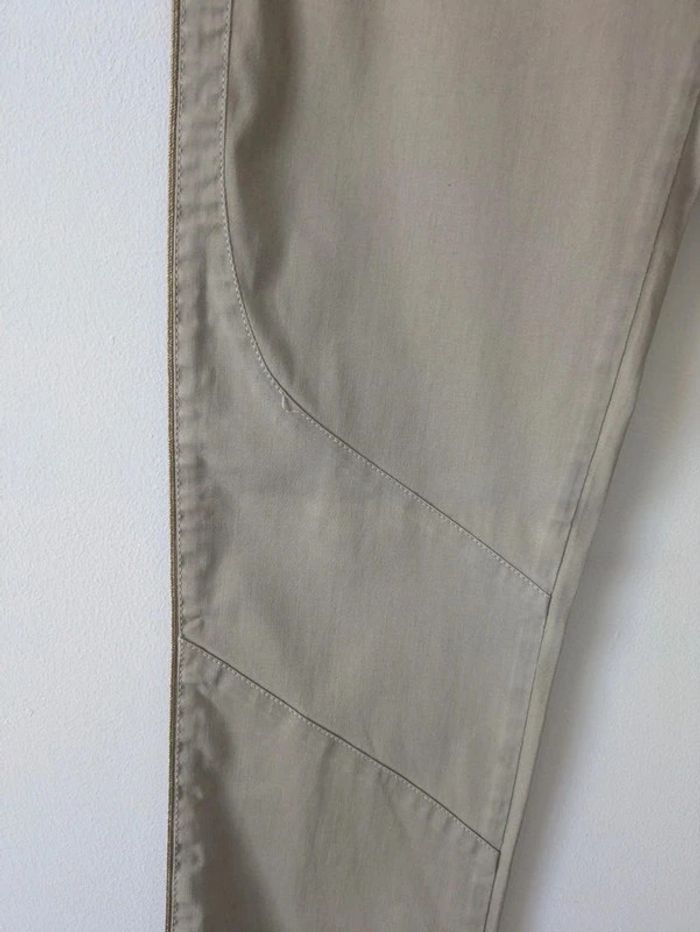 Pantalon d'été beige - IKKS - taille 28 (FR 38) - photo numéro 3