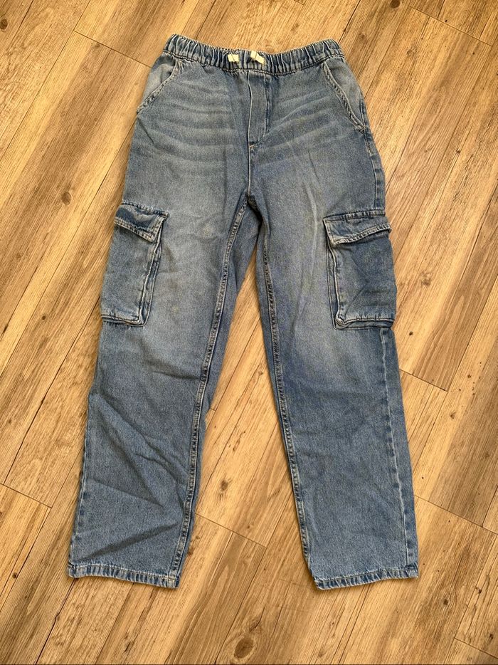 Pantalon jean cargo 13/14 ans Zara garçon