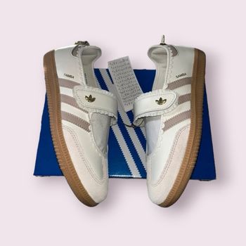 Adidas Samba Jane 38 Cream Gold Rose Édition Limitée Basket chaussure tendance