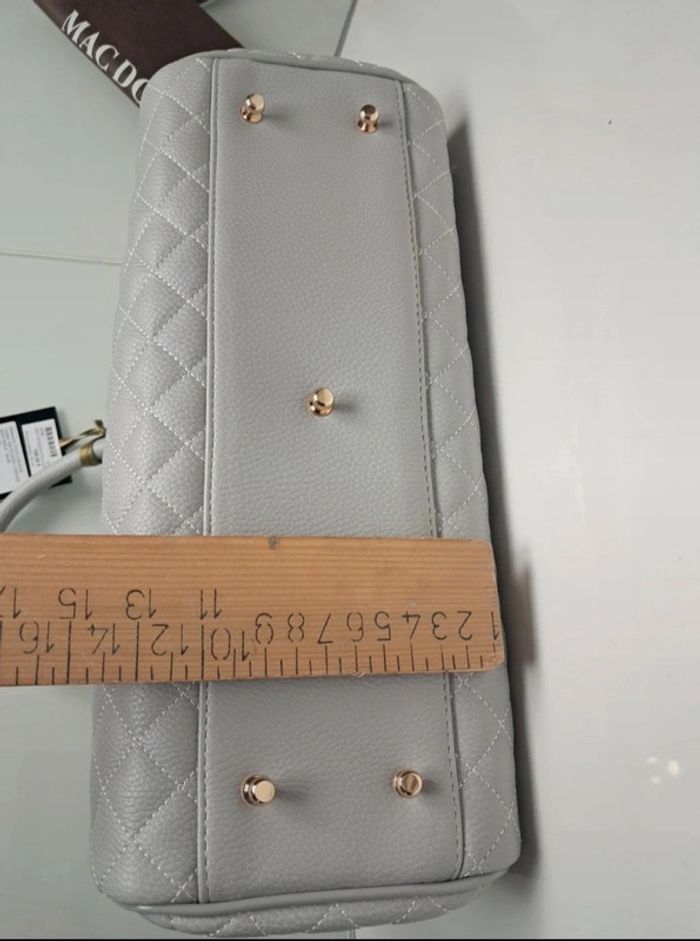 Mac Douglas sac à main cabas bandoulière été gris neuf - photo numéro 14