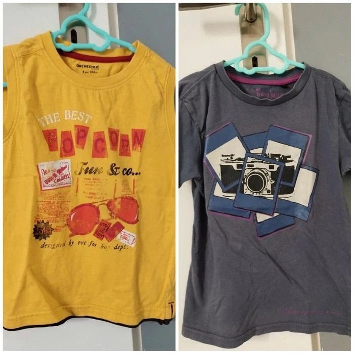 🌀 Lot de 2 Tee shirt 4 ans