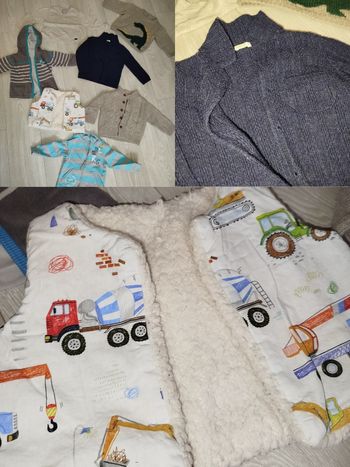 Lot n°2 vêtements hiver garçon 18 mois - 46 pièces