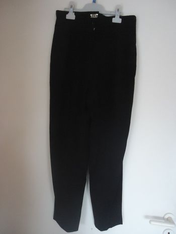 Pantalon noir femme comme neuf  T36-38 soir fête chic