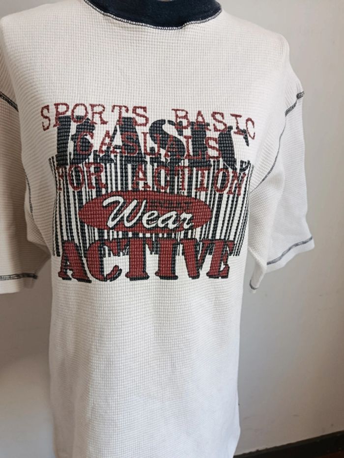 T-shirt épais manches courtes femme Taille L - photo numéro 2