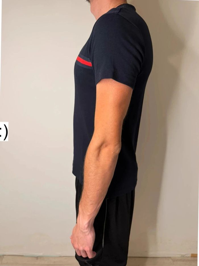 T-shirt Tommy Hilfiger homme M bleu marine - photo numéro 4