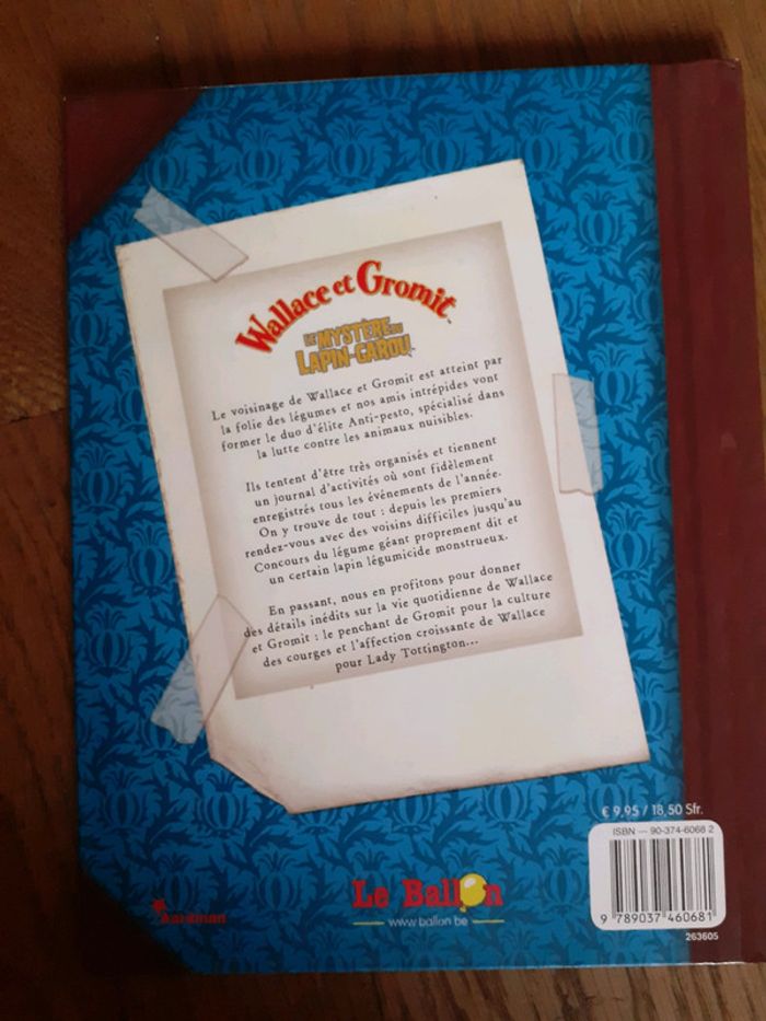 Wallace et gromit journal anti pesto - photo numéro 2